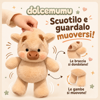 DolceMumu Huggy Friends – Peluche Mucca Morbidissimo